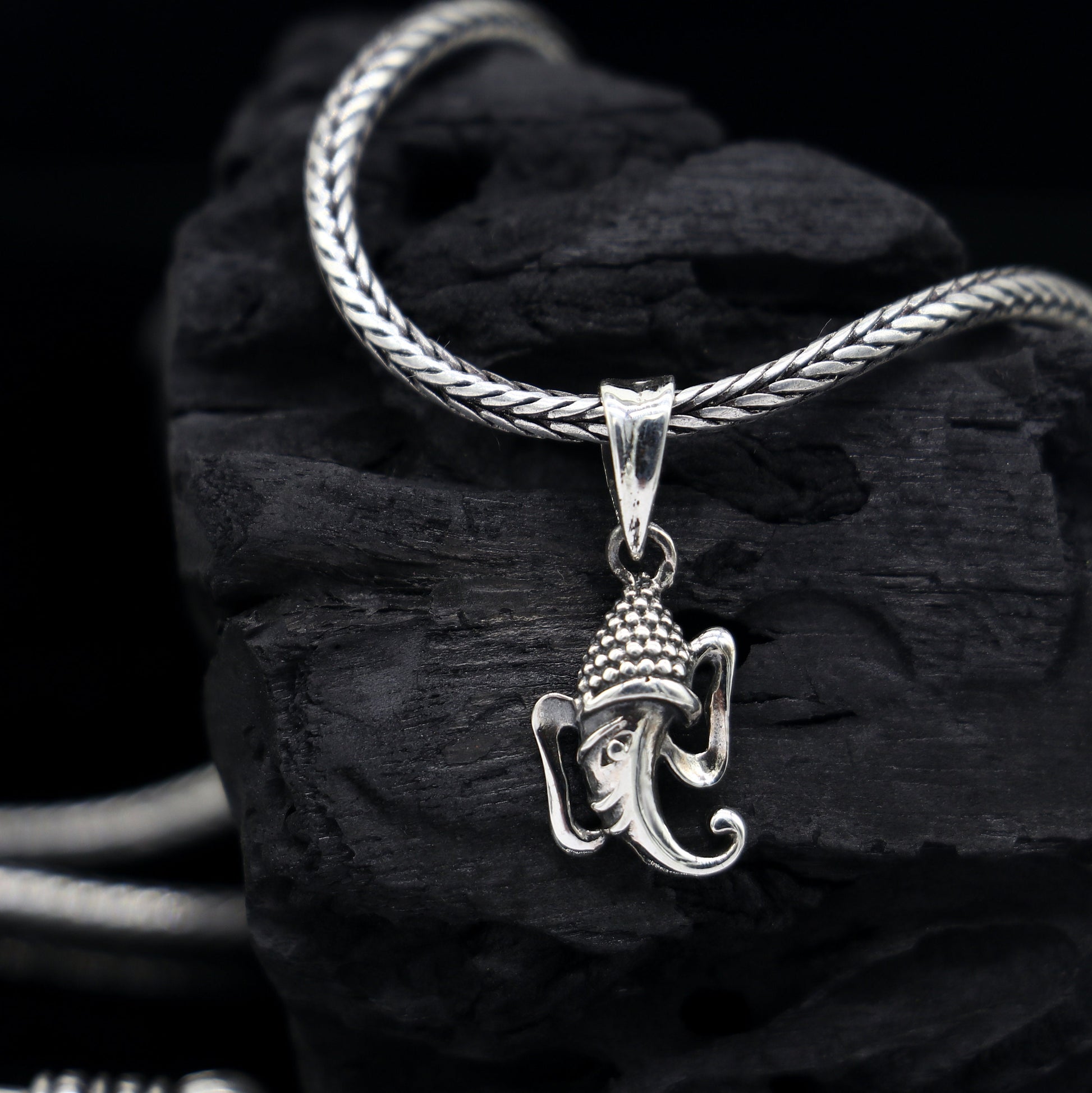 trendy 925 sterling silver handmade Lord Ganesha pendant, amazing stylish unisex pendant personalized jewelry NSP679 - TRIBAL ORNAMENTS
