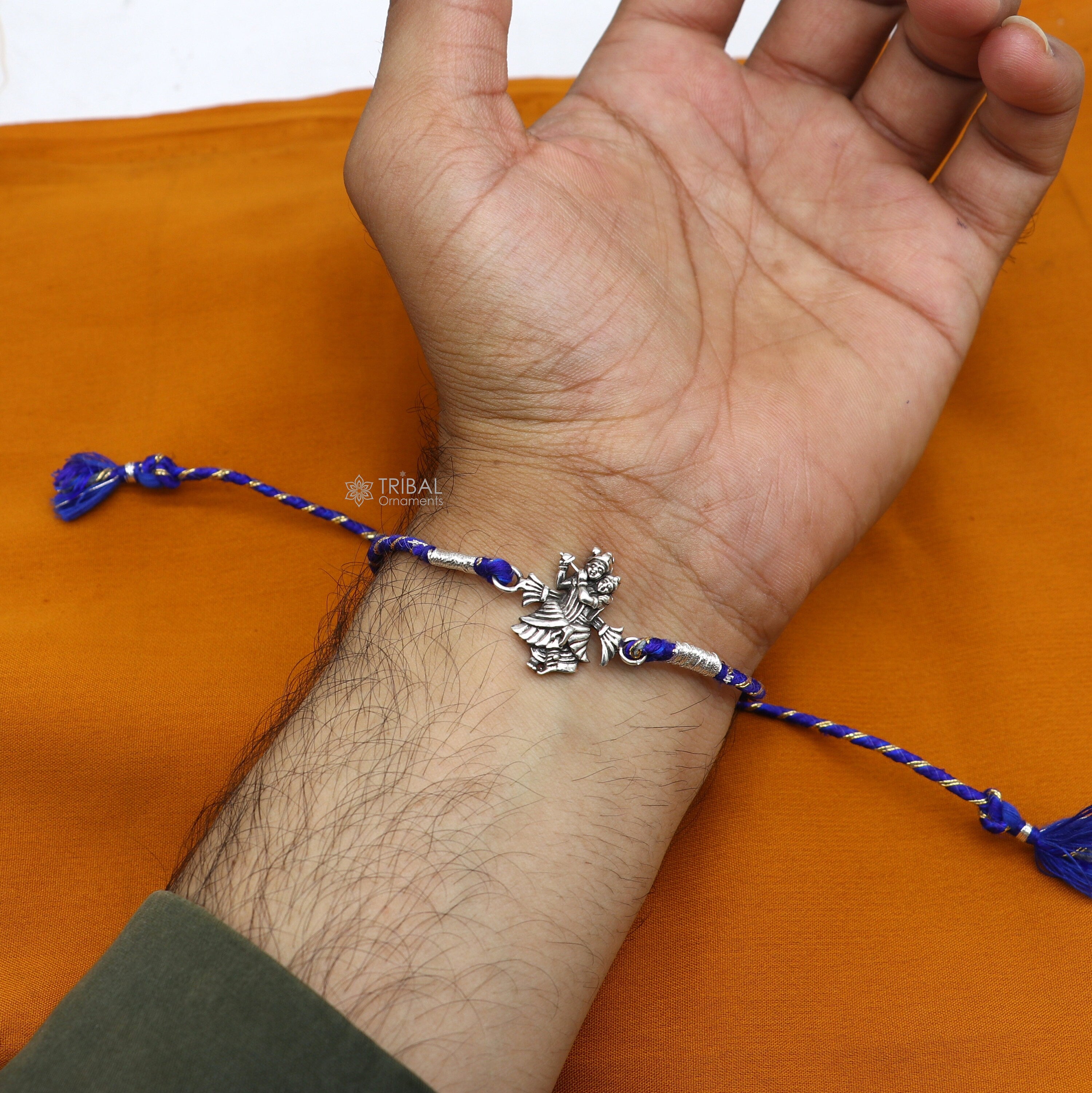 Tulsi beads bracelet, holy basil beads bracelet, krishna beads bracelet,  tulsi, beads bracelet SBB81 - JEWEL INDIA