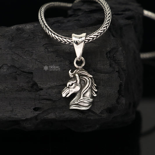 925 sterling silver horse pendant/ unicorn pendant/ Pegasus pendant unique stylish customized pendant necklace jewelry nsp704 - TRIBAL ORNAMENTS