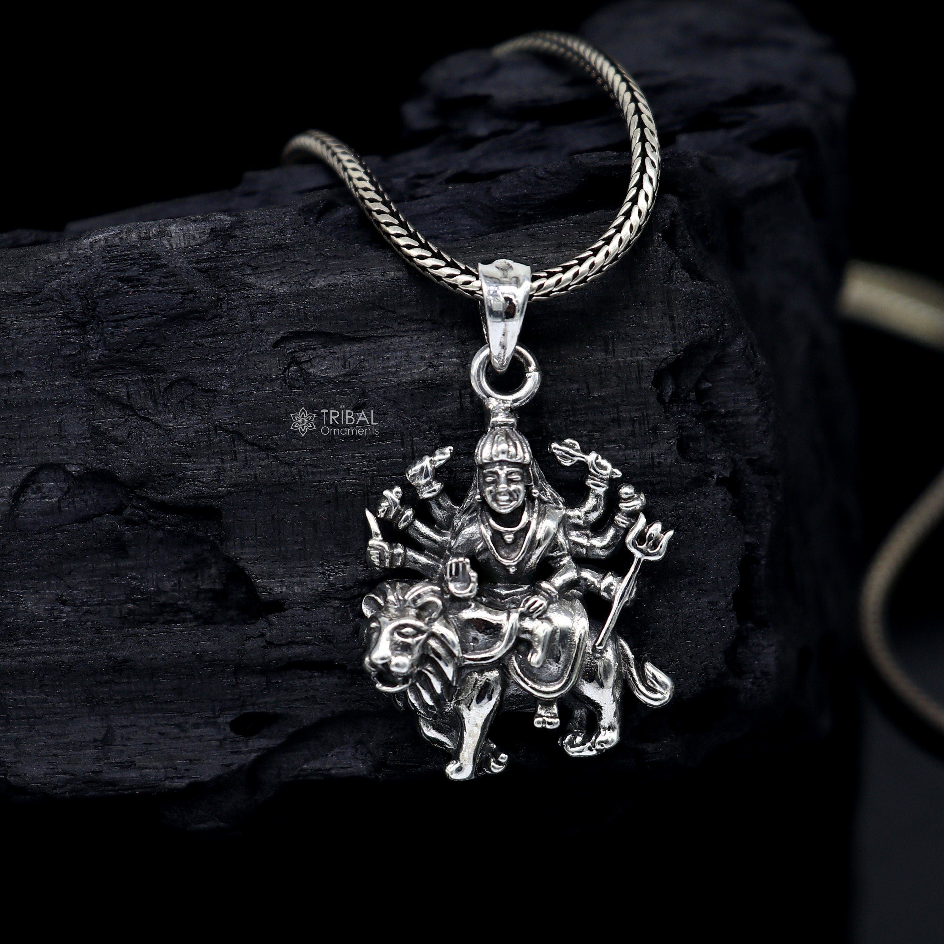 Goddess durga pendant on sale jewelry