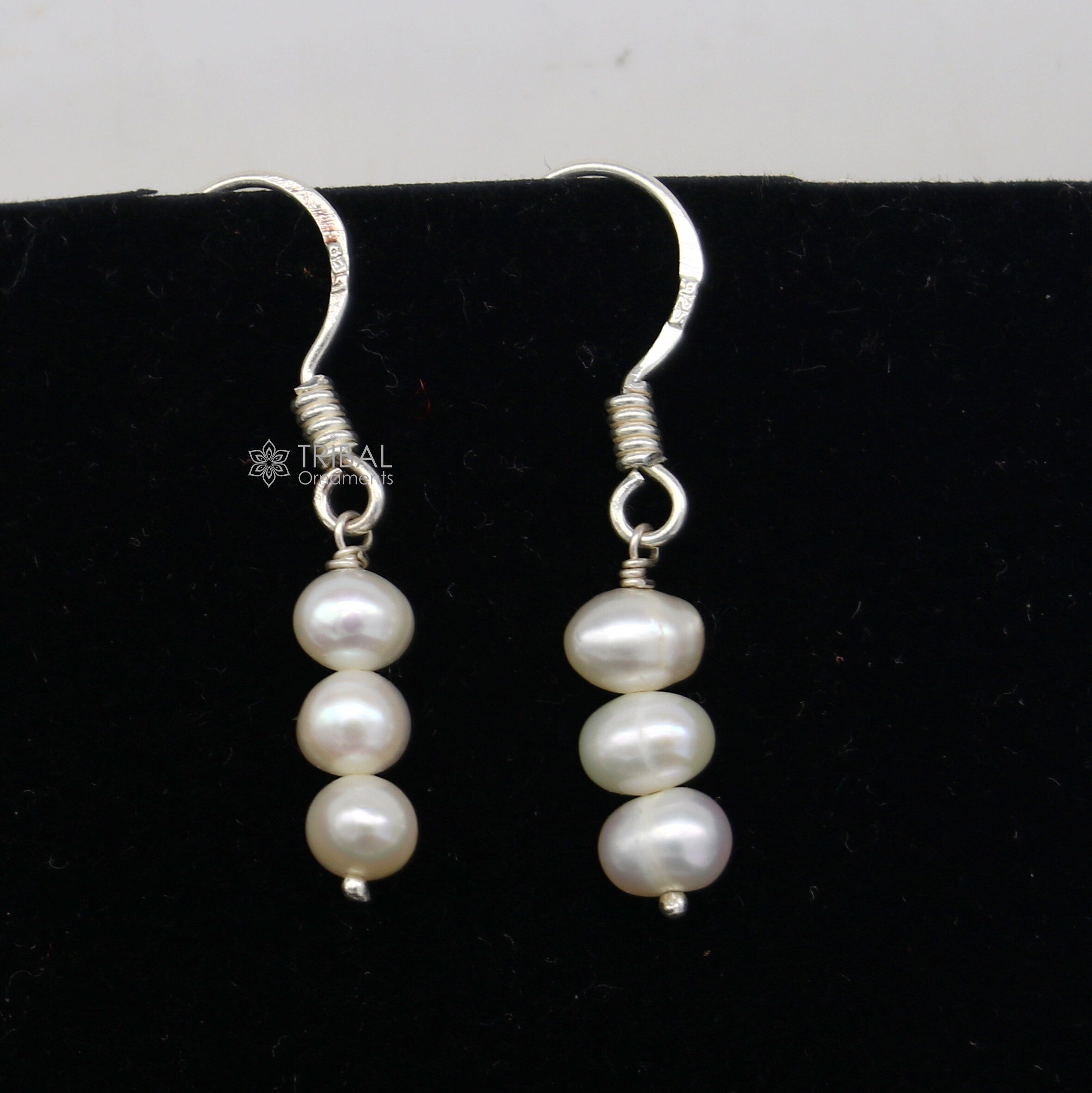 Handmade Freshwater Pearl Earrings (B102) — Carolee's