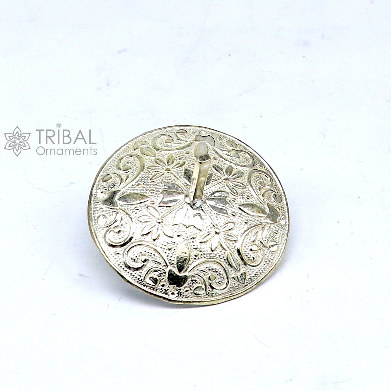 Unique Silver toy 925 sterling silver handmade Firki or Lattu toy , best silver toy for your baby Krishna idols, best silver article su1158 - TRIBAL ORNAMENTS