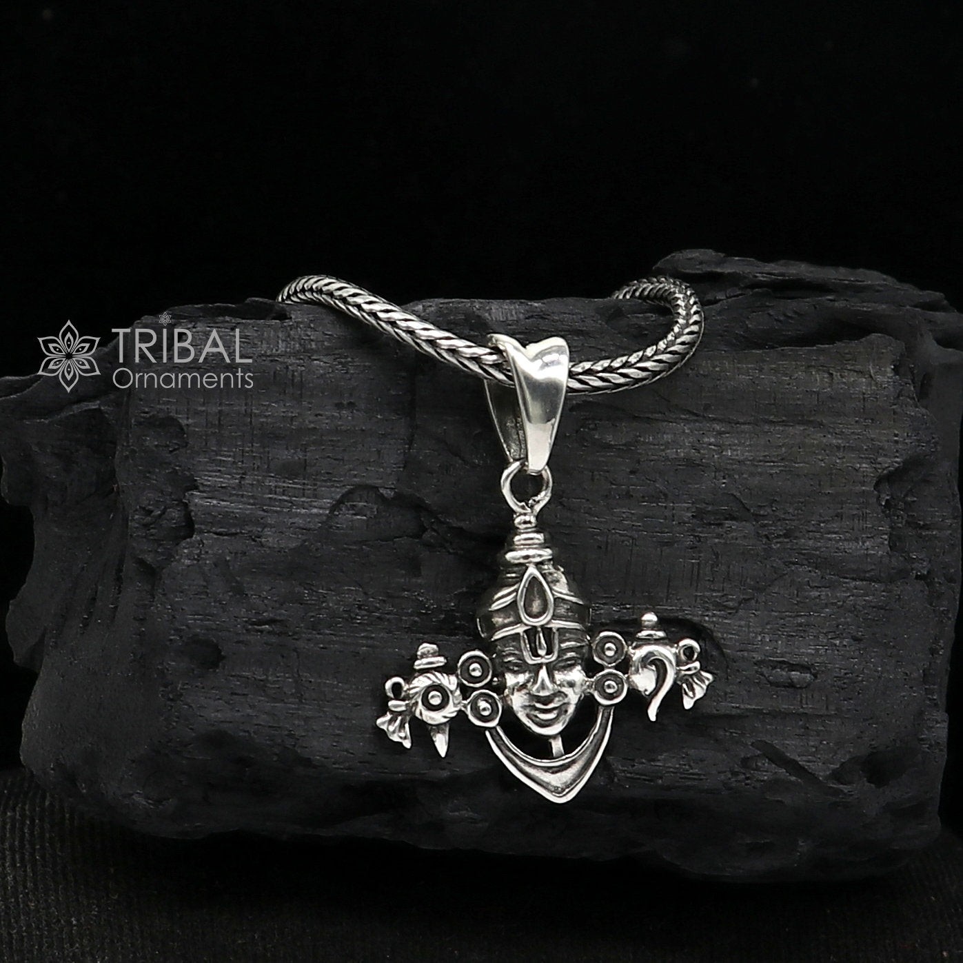 925 sterling silver handmade Hindu idol God  Lord hanuman pendant, amazing divine lord bajarangbali pendant unisex gifting jewelry NSP689 - TRIBAL ORNAMENTS
