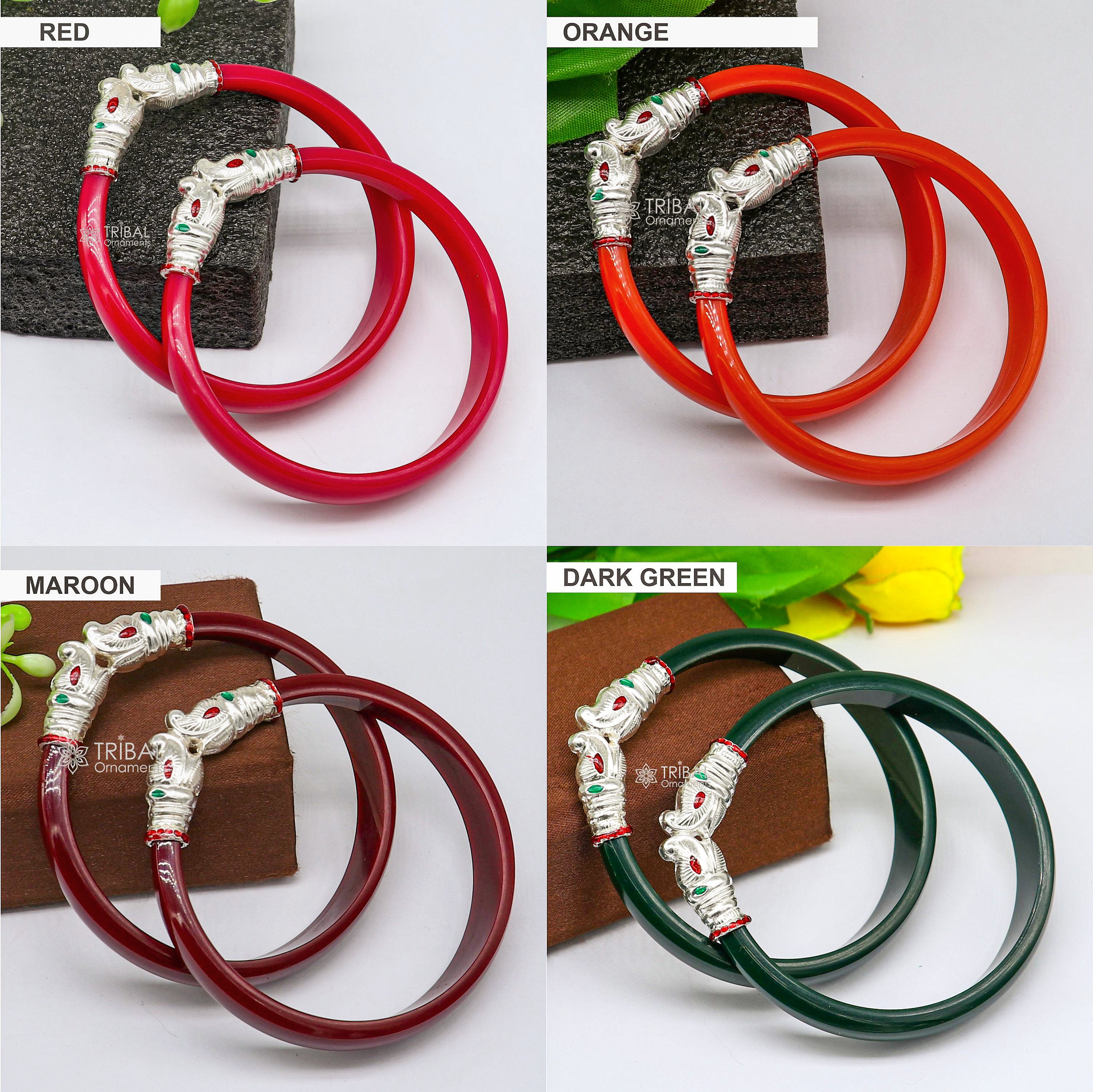 Vintage hot sale plastic bangles