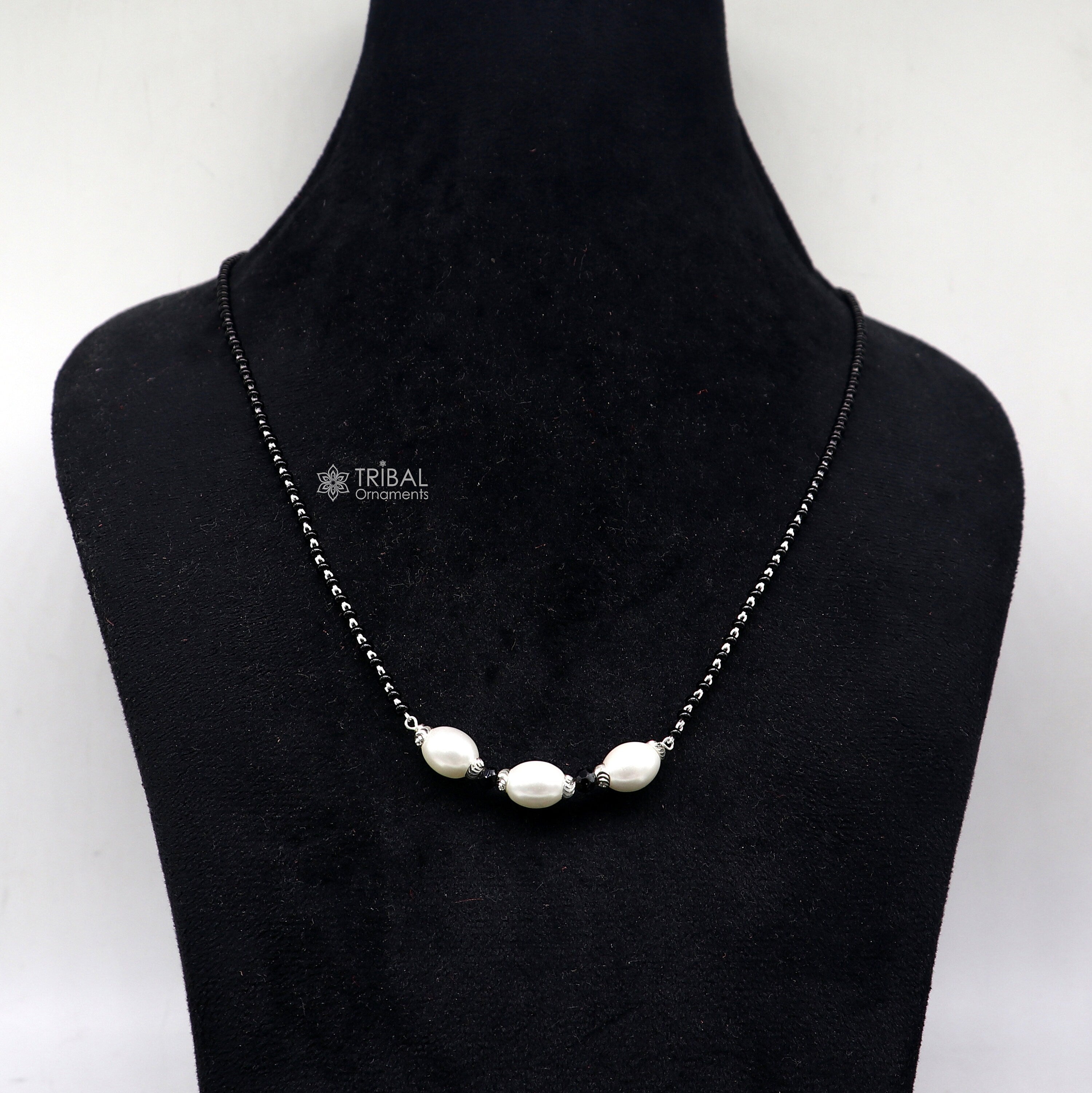 Cristine Pearldrop Chain Necklace Set - Swaabhi