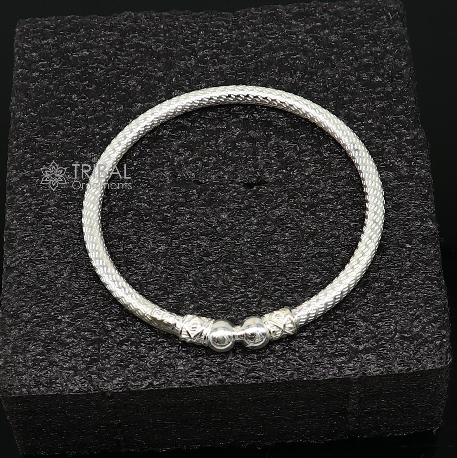 925 sterling silver plain shiny bright bangle bracelet kada excellent personalized gifting stylish fancy bangle men s or girls nba380