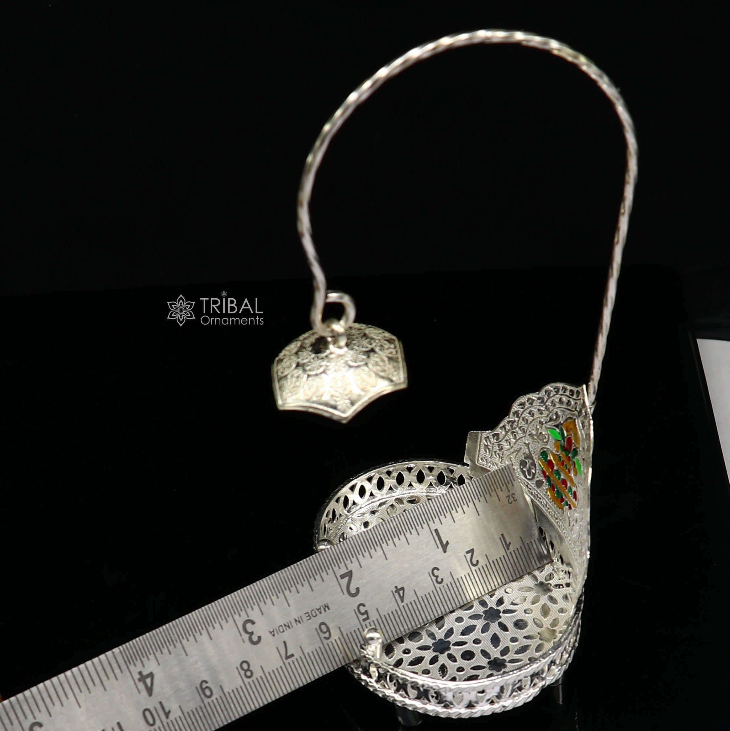 The ornate pure sterling silver purse — KO Jewellery