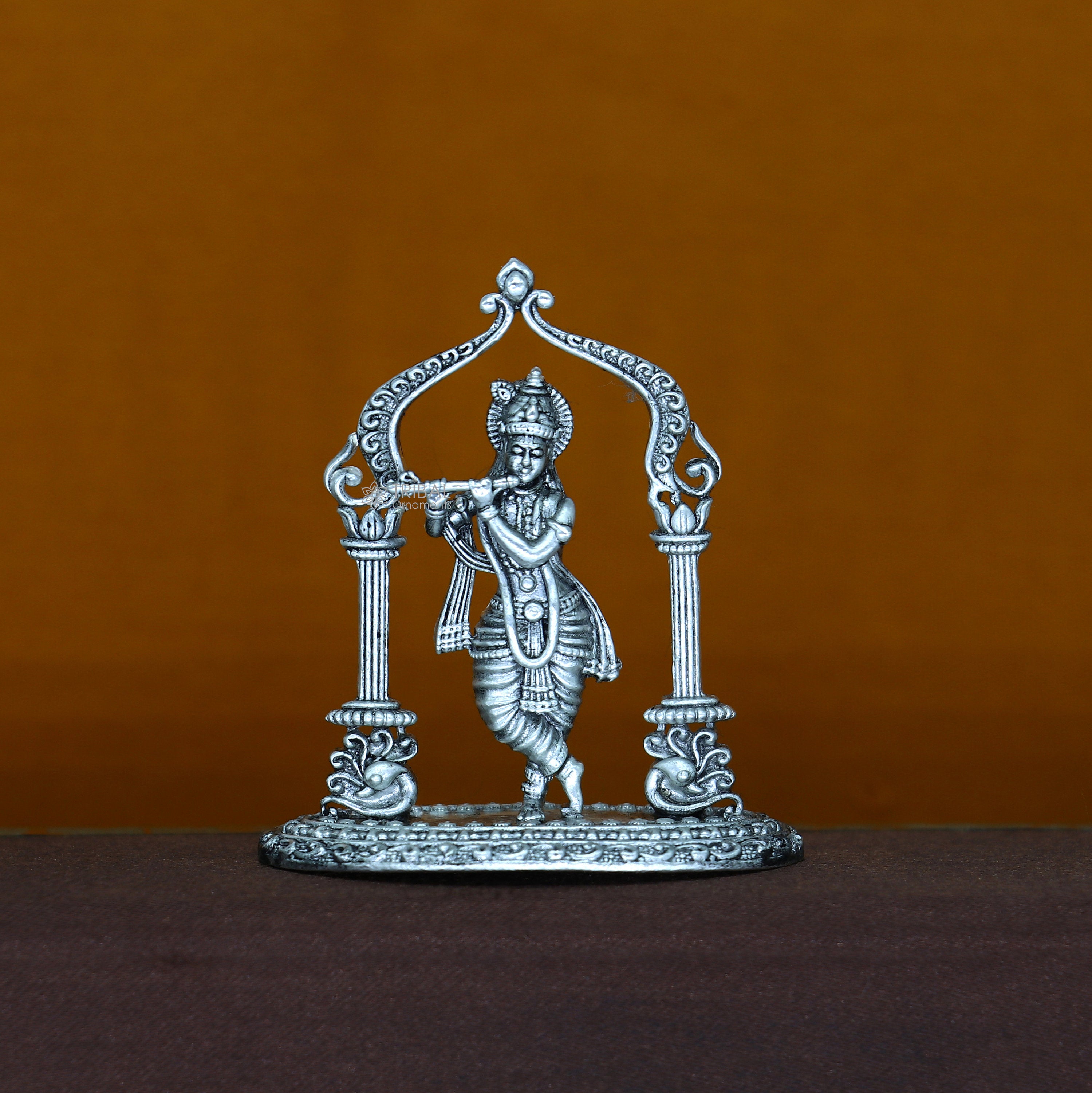 Alikiki Hindu God Lord Krishna Statue – 4.3 H Indian Idol India | Ubuy