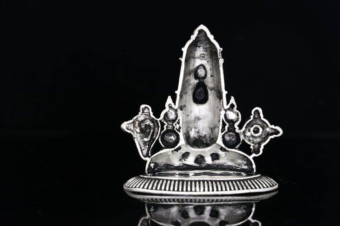2" 925 sterling silver stylish divine Venkateswara swamy idol tirupati balaji statue sculpture figurine amazing crafted statue gift art697 - TRIBAL ORNAMENTS