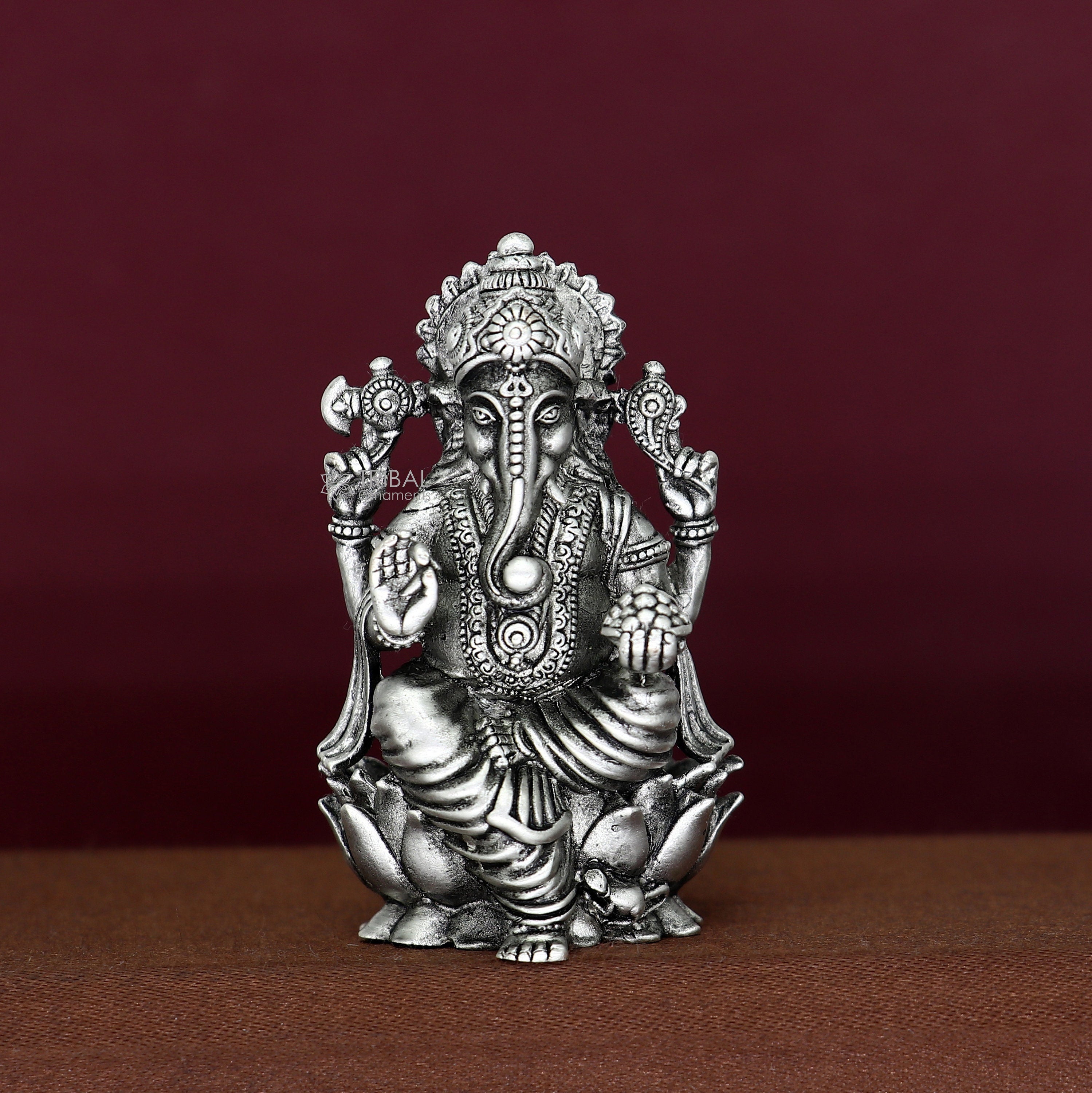 Lord Ganpati Murti and Wooden Temple | Spiritual Gifts | Get Up to 60% Off