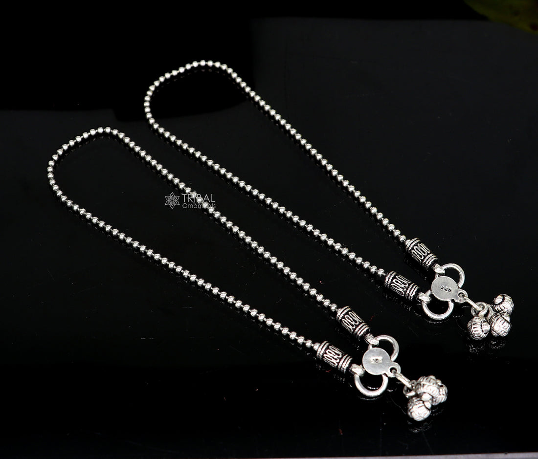 Sterling Silver Thai Ball Chain Anklets Sterling Silver Thai Ball Chain Anklets
