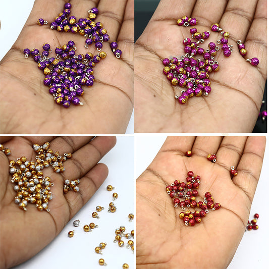 Lot 30 piece vintage multicolor design 925 sterling silver fabulous beads or hanging drops for custom jewelry making lose beads bd26 - TRIBAL ORNAMENTS