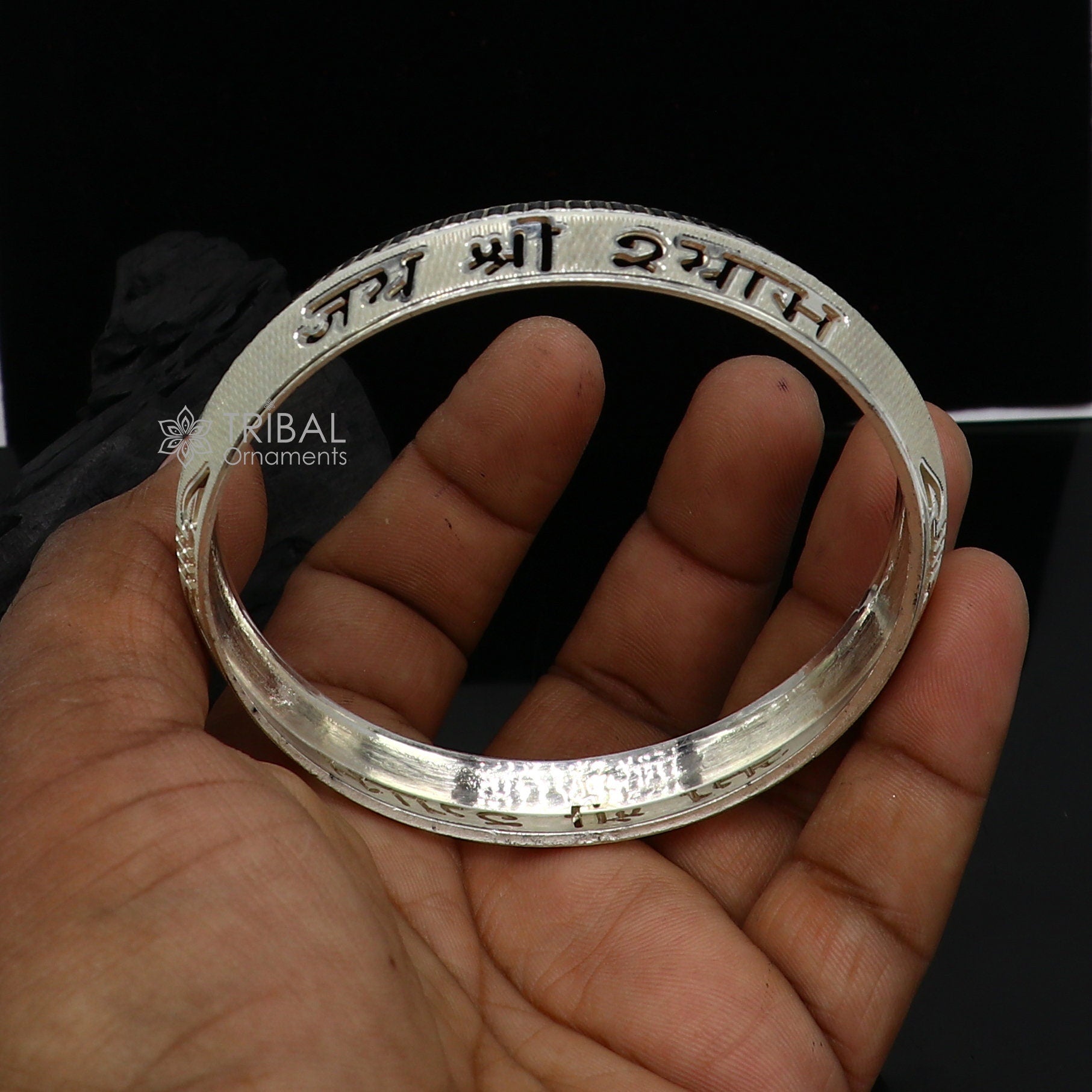 Chandi Ke Technical Guruji Hand Bracelet Chandi Ka Kada In English