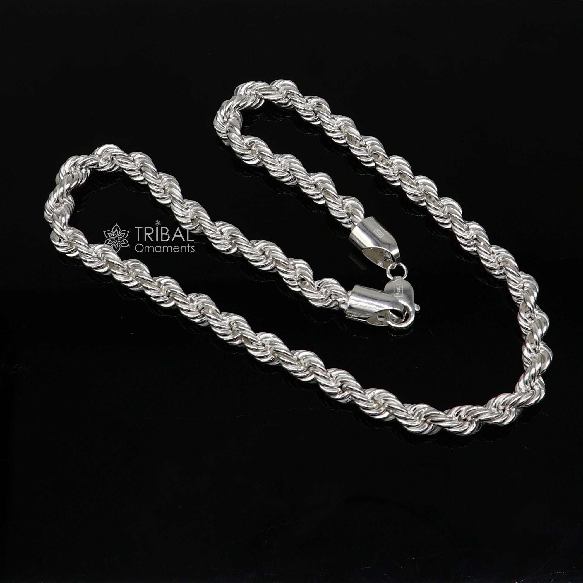 8.0MM Rope Chain (Diamond Cut) – Saints Gold Co.
