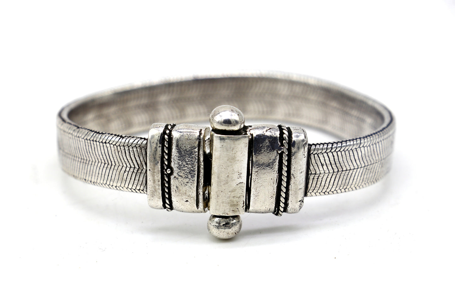 11MM" 925 sterling silver customized snake chain belt bracelet vintage design stylish men's gifting wrist belt jewelry sbr728 - TRIBAL ORNAMENTS