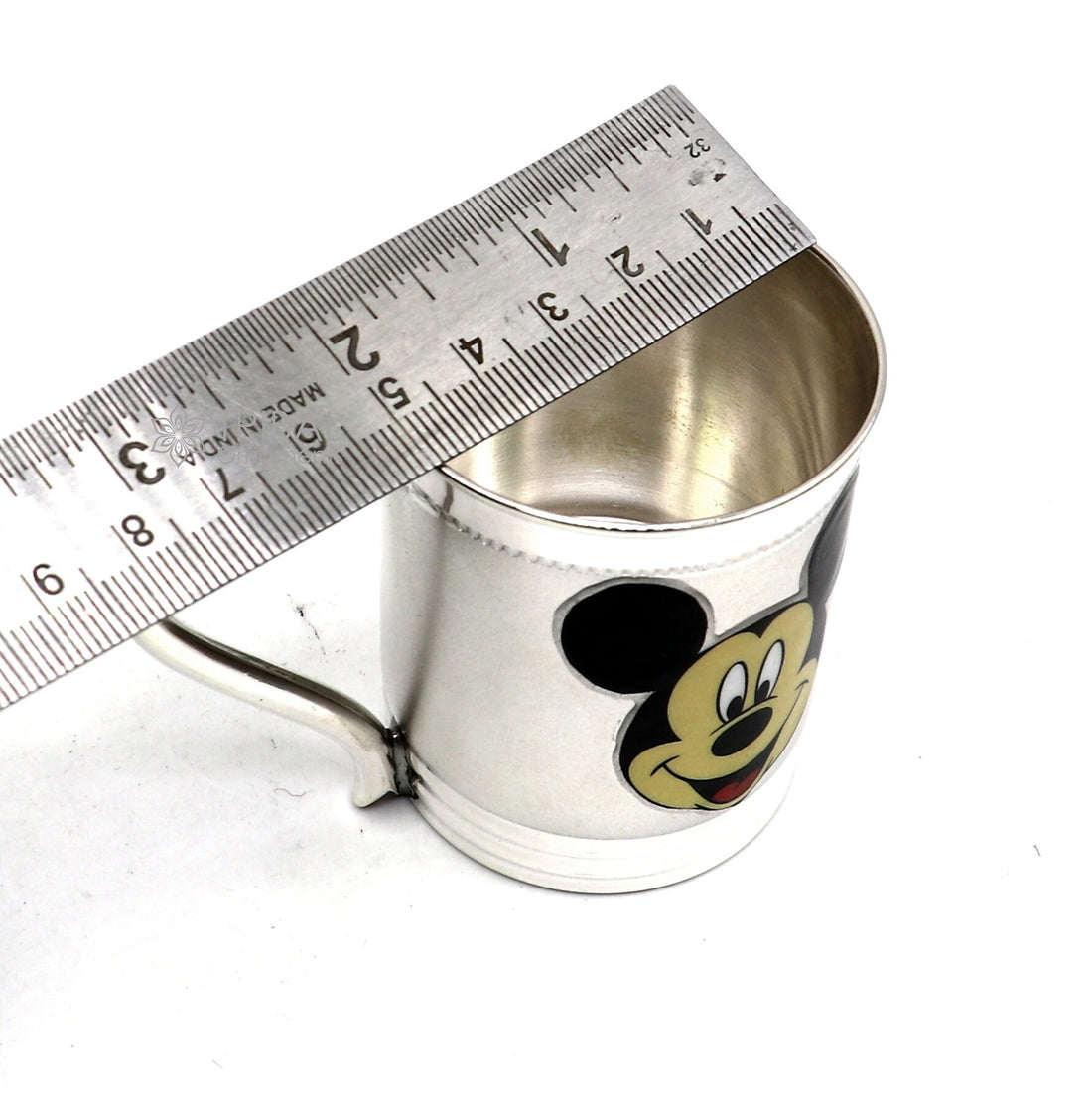 925 sterling silver handmade coffee cup or water milk cup tumbler, silver baby food flask, silver utensils gift sv288 - TRIBAL ORNAMENTS