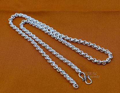 Amazing belly chain, necklace chain or bracelet and anklet, solid 925 sterling silver chain necklace ethnic jewelry belly dance ch200 - TRIBAL ORNAMENTS