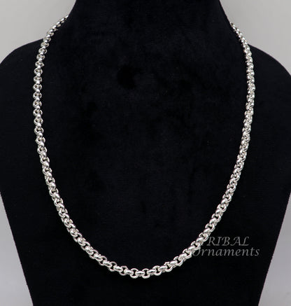 Amazing belly chain, necklace chain or bracelet and anklet, solid 925 sterling silver chain necklace ethnic jewelry belly dance ch200 - TRIBAL ORNAMENTS