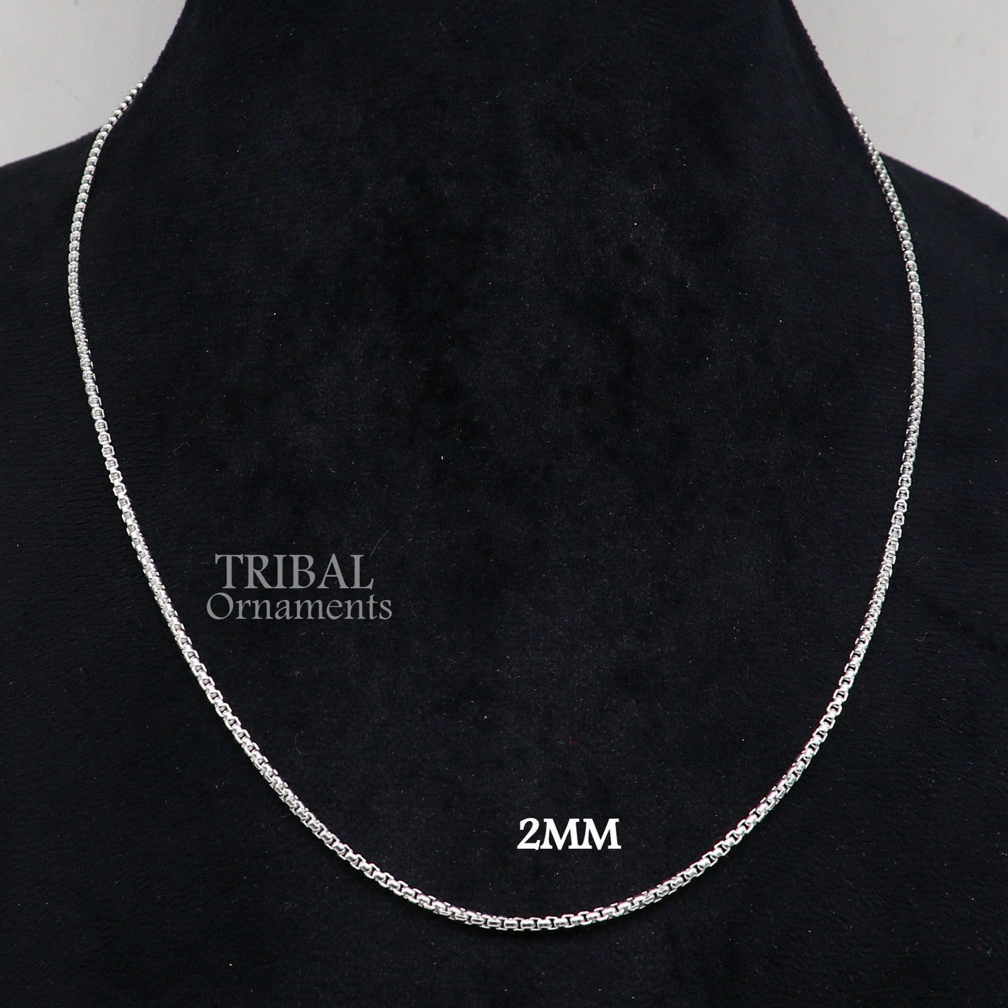 2/3/4mm 925 sterling silver handmade amazing delicate solid Rolo high quality chains necklace, best gifting unisex necklace chain ch225 - TRIBAL ORNAMENTS