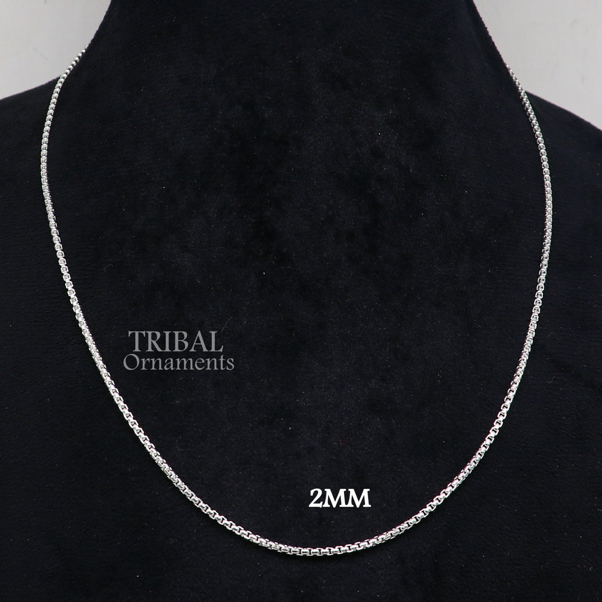 2/3/4mm 925 sterling silver handmade amazing delicate solid Rolo high quality chains necklace, best gifting unisex necklace chain ch225 - TRIBAL ORNAMENTS