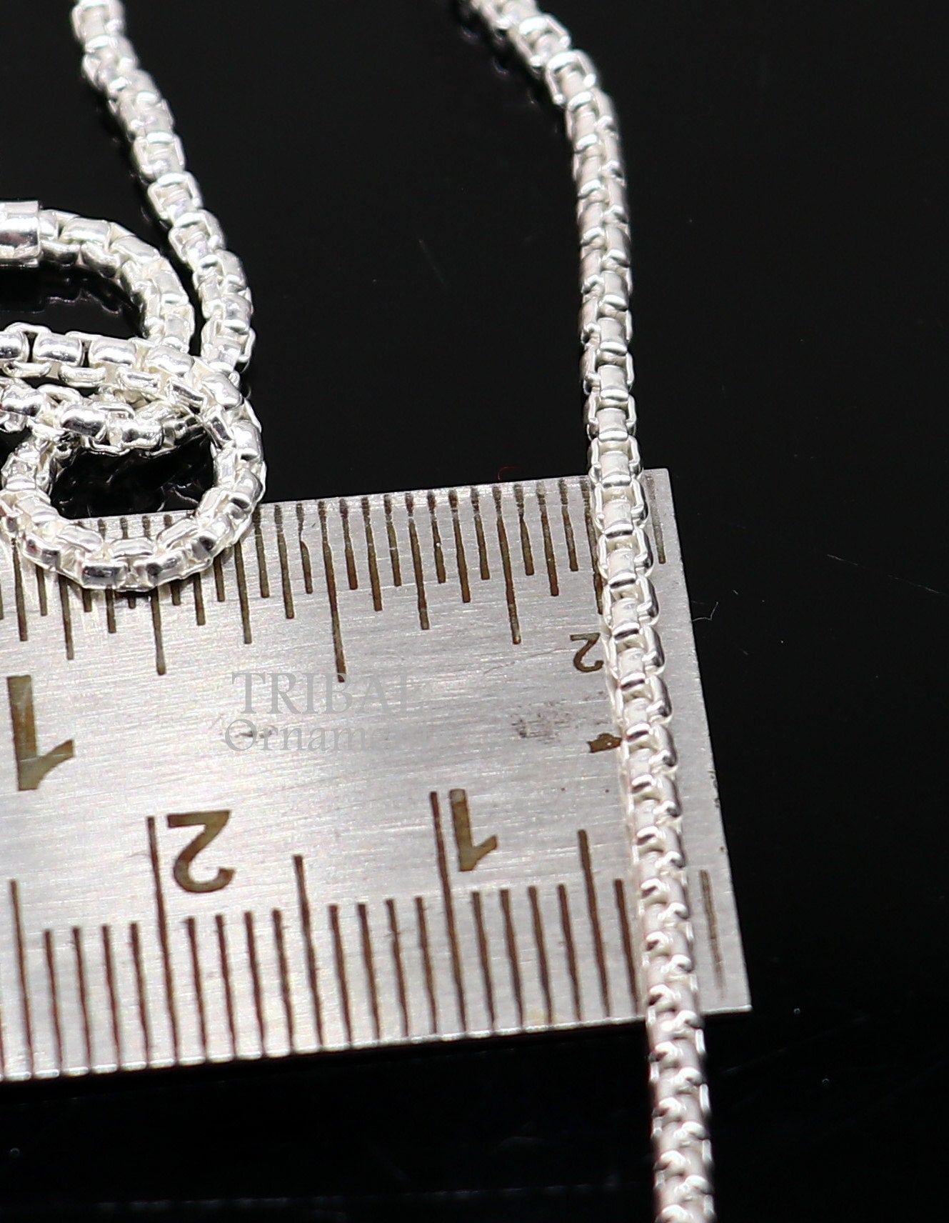 2mm 925 sterling silver handmade amazing stylish delicate solid Rolo high quality chains necklace, best gifting unisex necklace chain ch224 - TRIBAL ORNAMENTS