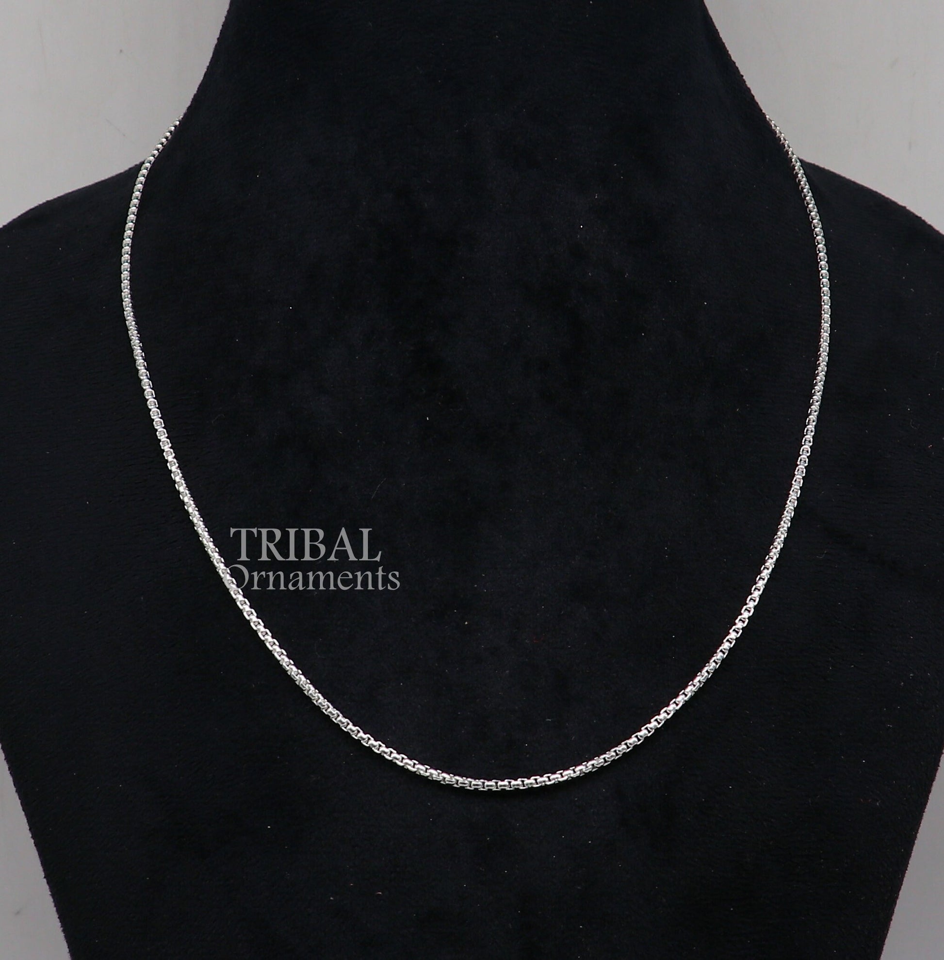 2mm 925 sterling silver handmade amazing stylish delicate solid Rolo high quality chains necklace, best gifting unisex necklace chain ch224 - TRIBAL ORNAMENTS