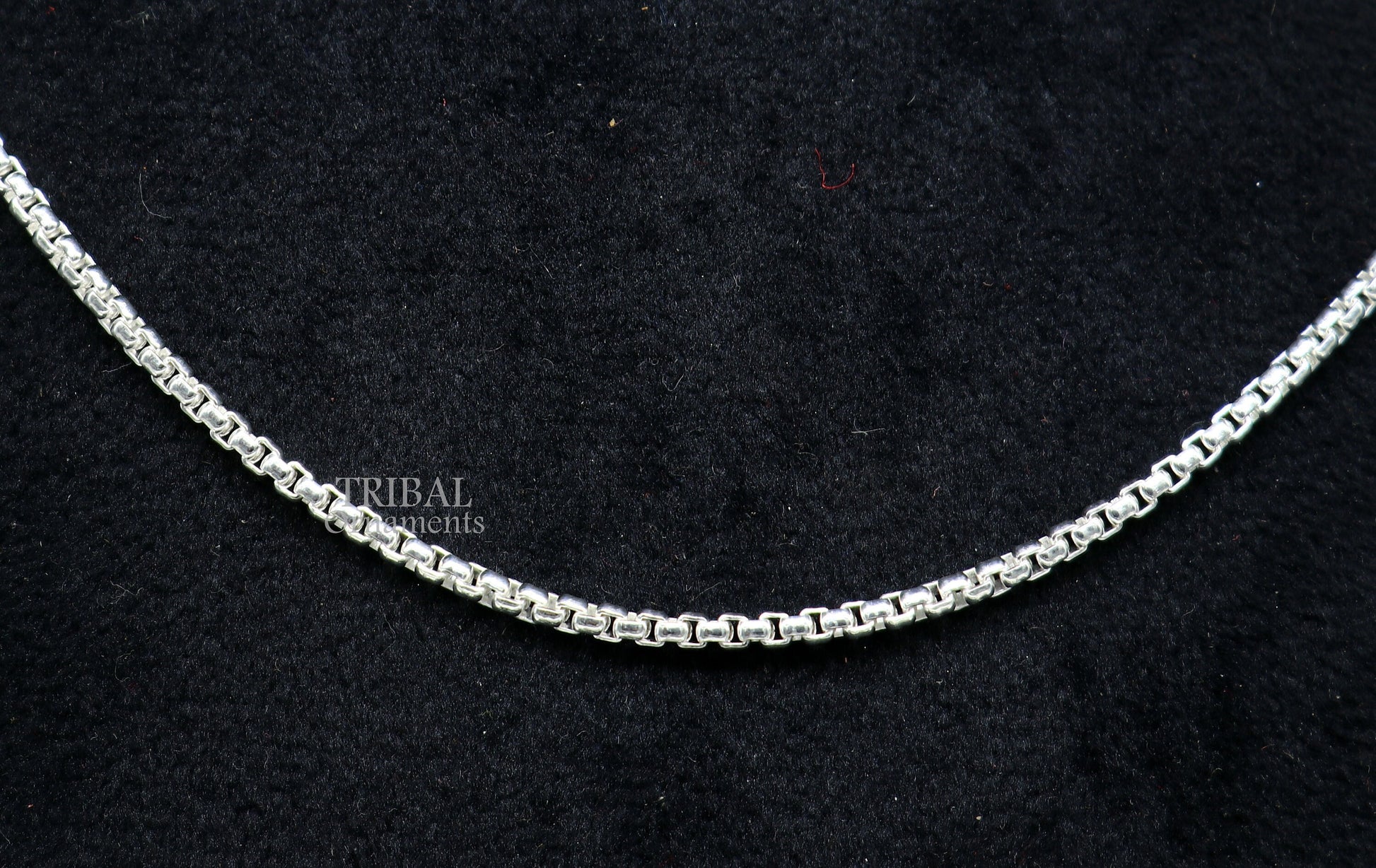 2mm 925 sterling silver handmade amazing stylish delicate solid Rolo high quality chains necklace, best gifting unisex necklace chain ch224 - TRIBAL ORNAMENTS