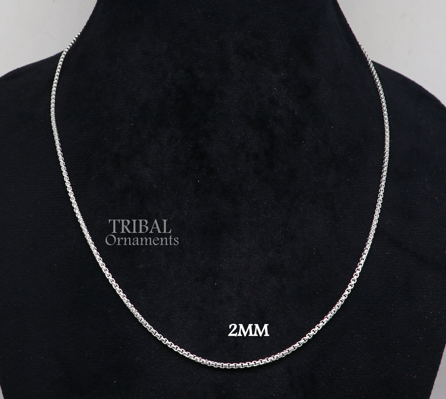 2mm 925 sterling silver handmade amazing stylish delicate solid Rolo high quality chains necklace, best gifting unisex necklace chain ch224 - TRIBAL ORNAMENTS