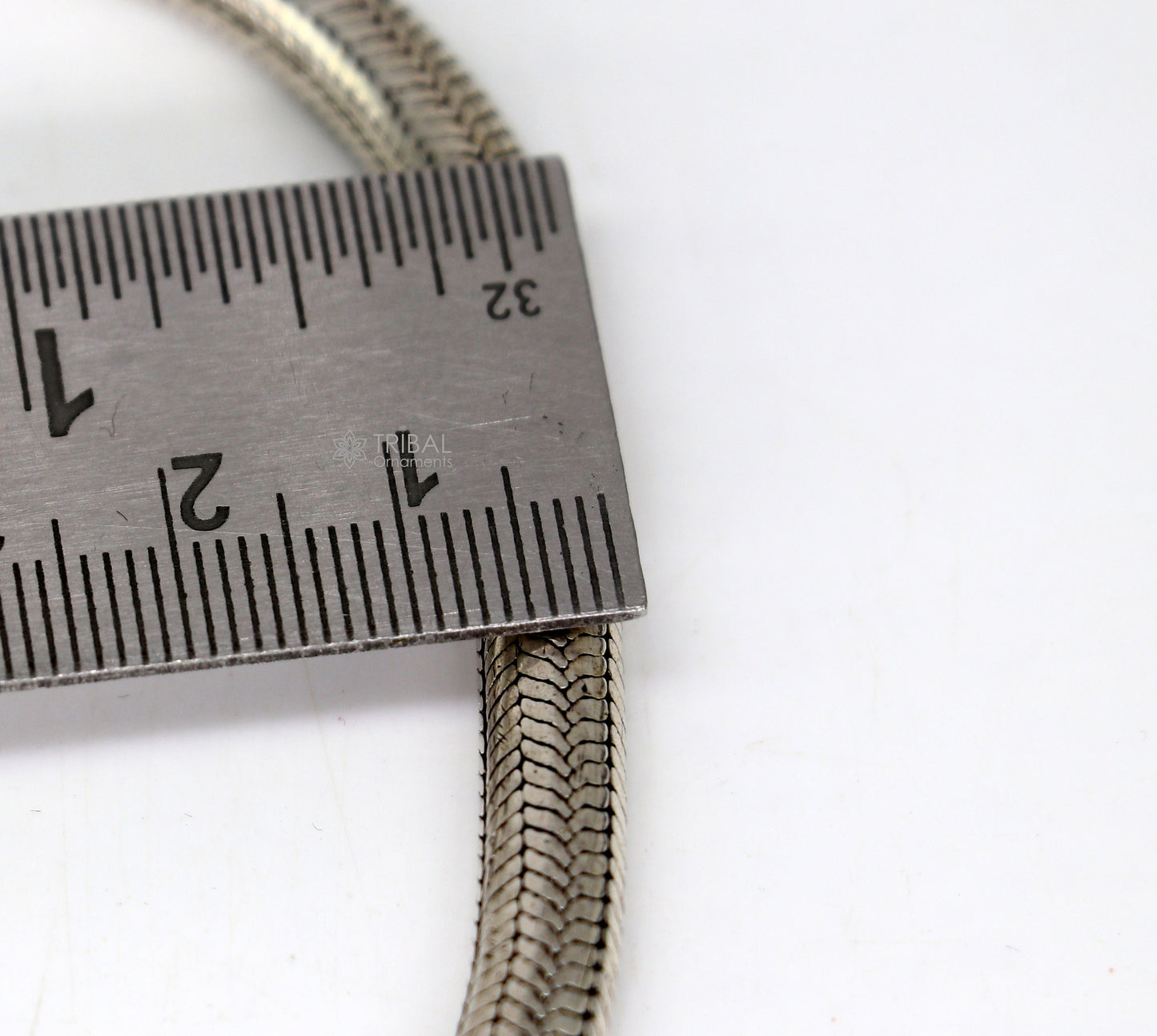 6mm 20" solid 925 sterling silver handmade snake chain, pendant chain Amazing unique necklace vintage stylish heavy chain jewelry ch0566 - TRIBAL ORNAMENTS