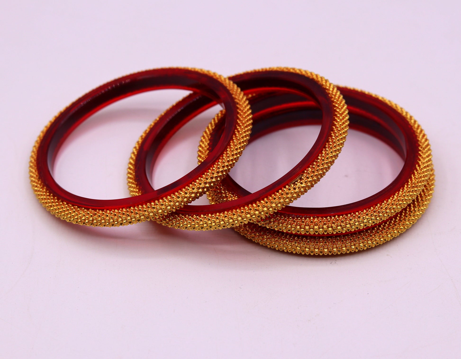 Vintage 22KT yellow gold handmade tribal bangle from India, traditional bridal wedding jewelry, belly dance style bracelet.