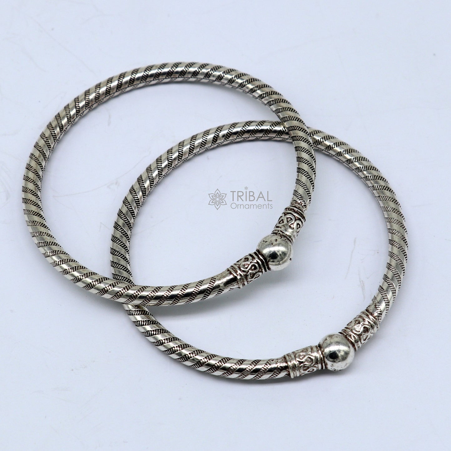 925 sterling silver handmade unique cultural design trendy kada bracelet for men's and girl's, best delicate Light weight jewelry nsk666 - TRIBAL ORNAMENTS