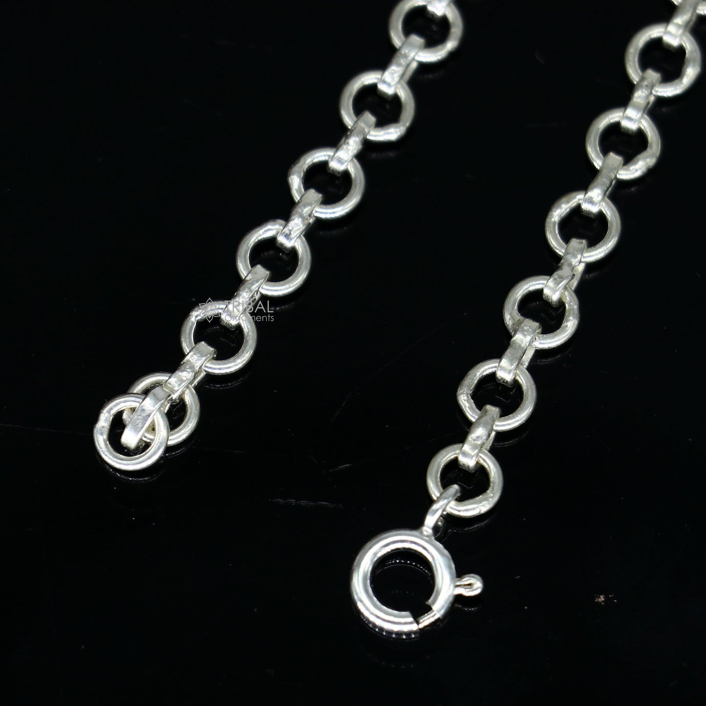 2" to 30" 925 sterling silver multipurpose 5mm extended links or jump ring for increasing length of jewelry,or use directly as jewelry ch565 - TRIBAL ORNAMENTS