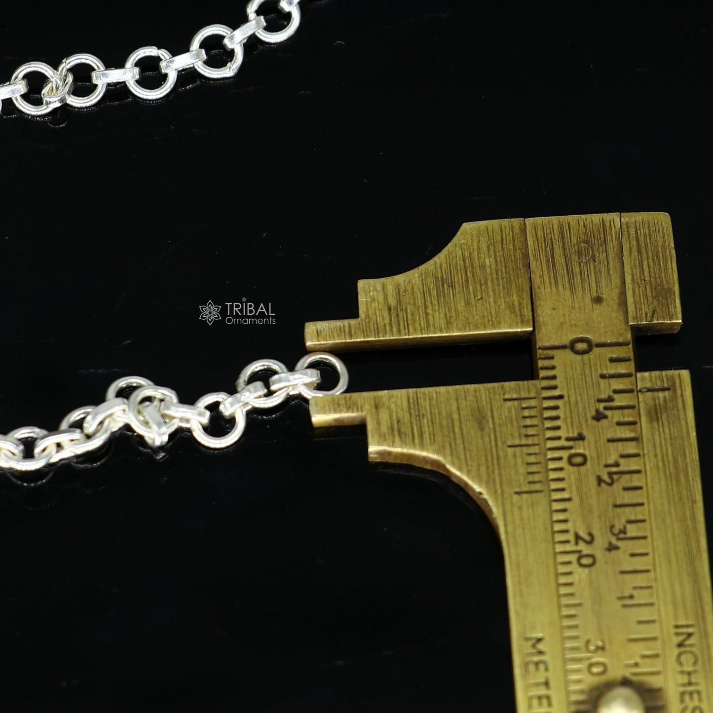 2" to 30" 925 sterling silver multipurpose 5mm extended links or jump ring for increasing length of jewelry,or use directly as jewelry ch565 - TRIBAL ORNAMENTS