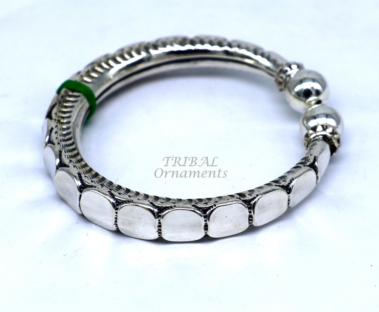 925 sterling silver handmade gorgeous customized work bangle bracelet kada, vintage antique design stylish bangle unisex jewelry nsk493 - TRIBAL ORNAMENTS