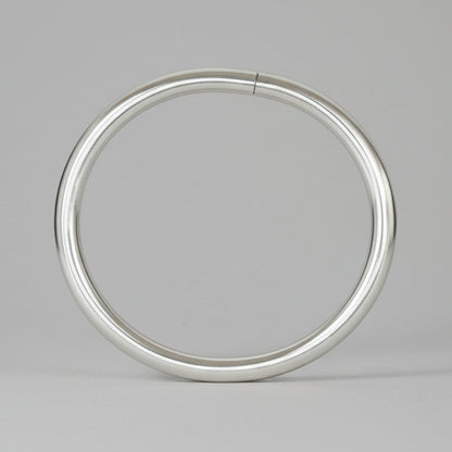 Shiny 925 sterling silver bangle bracelet, handmade tribal design, stylish and bright, suitable for men or girls.
