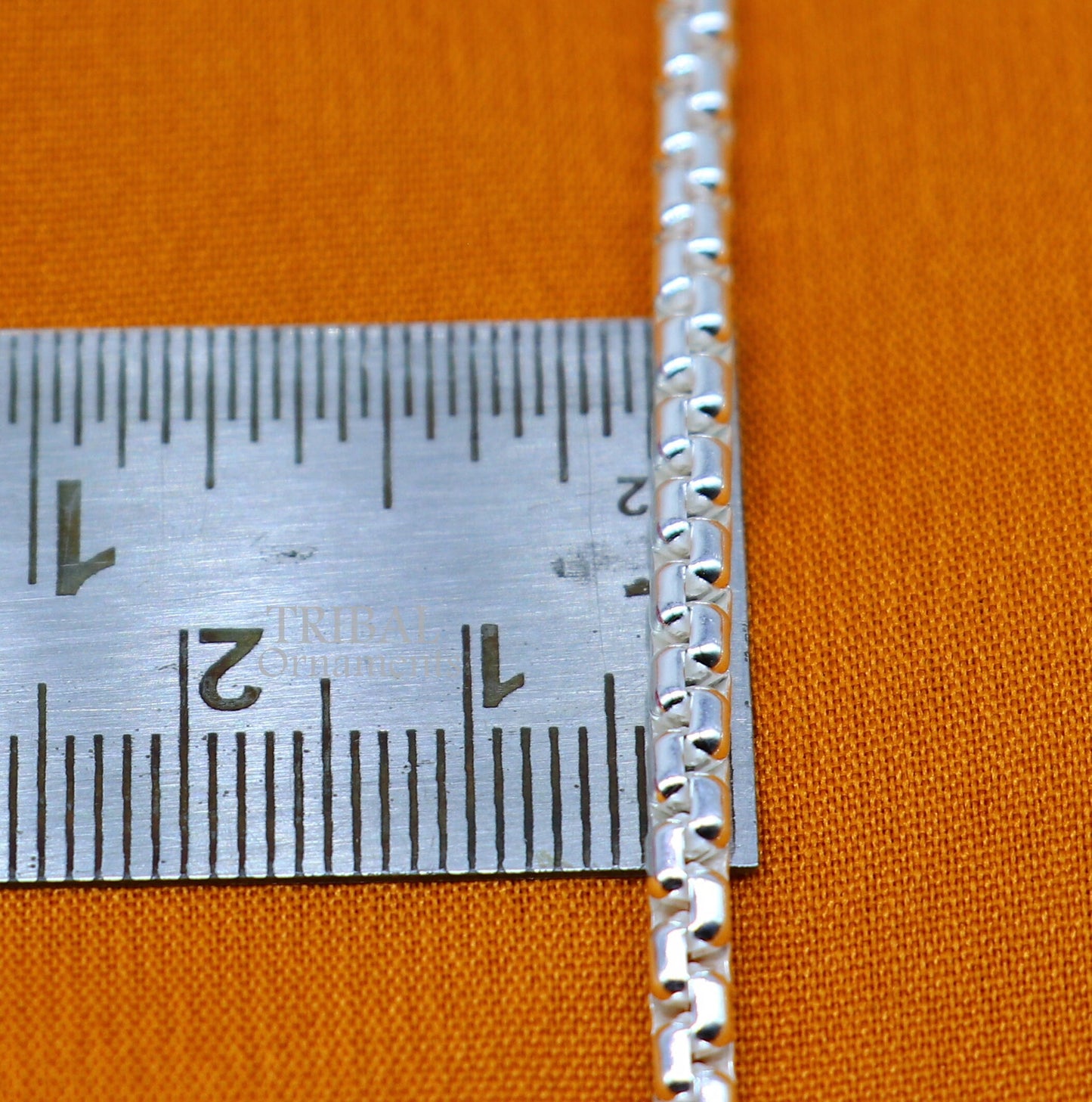 3mm 925 sterling silver handmade amazing stylish delicate solid Rolo high quality chains necklace, best gifting unisex necklace chain ch223 - TRIBAL ORNAMENTS