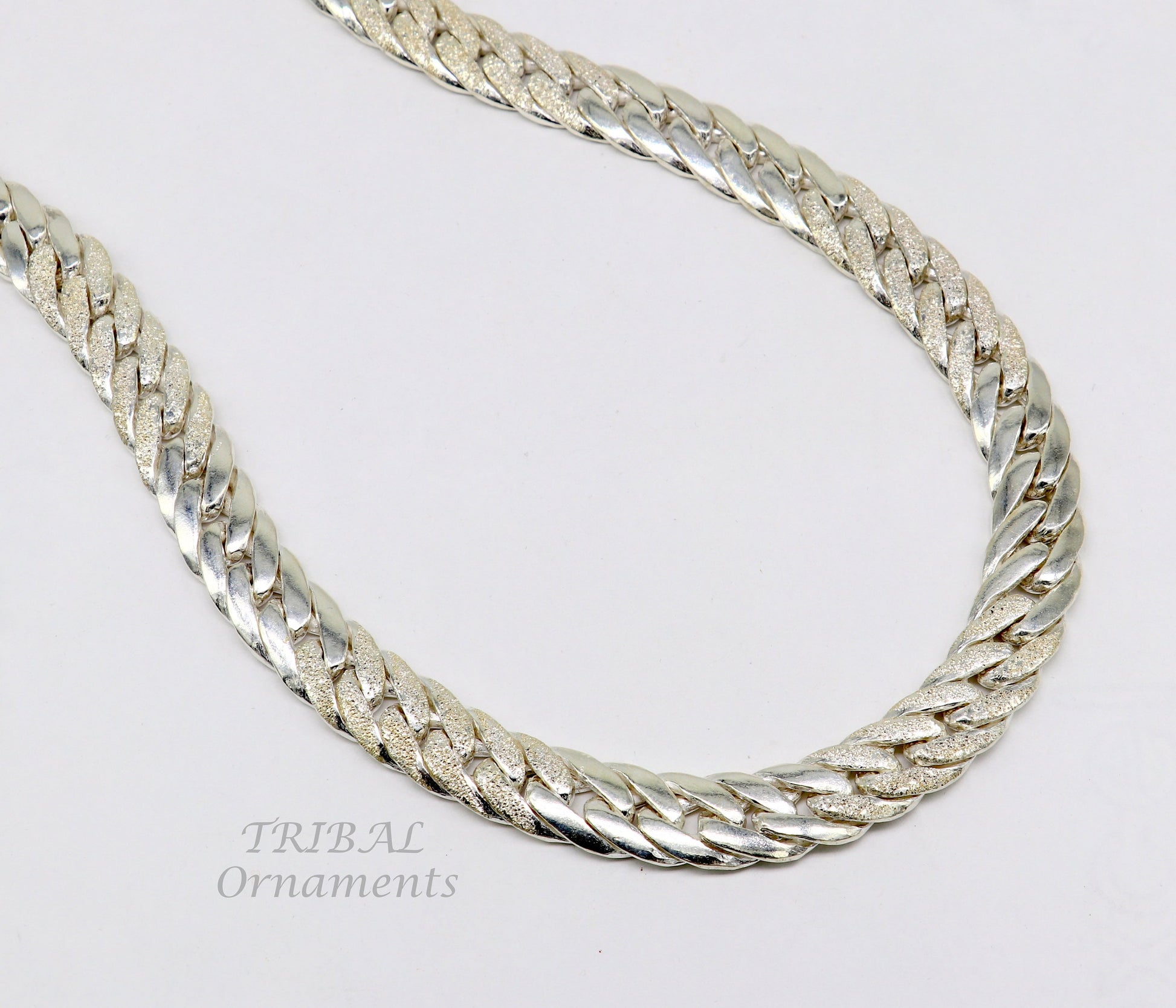 925 sterling silver handmade 12mm vintage design Custom Cuban curb link chain, solid heavy necklace chain for men's gifting jewelry ch194 - TRIBAL ORNAMENTS