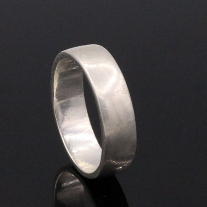 925 solid sterling silver plain Ring band fabulous unisex engagement wedding gifting jewelry form rajasthan India sr50 - TRIBAL ORNAMENTS
