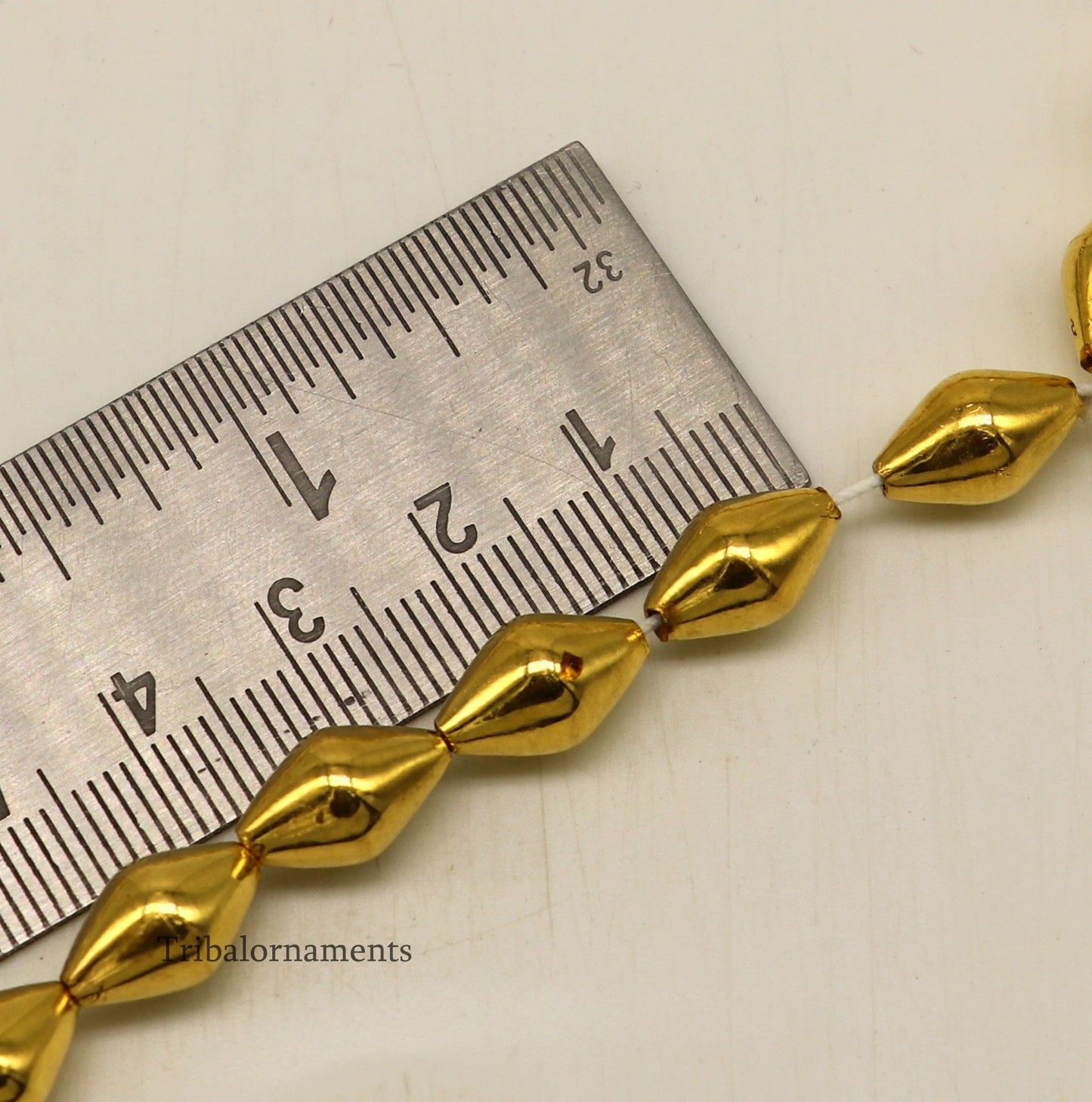 lot 10 pc 5mm 6mm/ 7 mm 22K yellow gold handmade Dholki loose beads to make new custom jewelry, best traditional jewelry making beads BD028 - TRIBAL ORNAMENTS