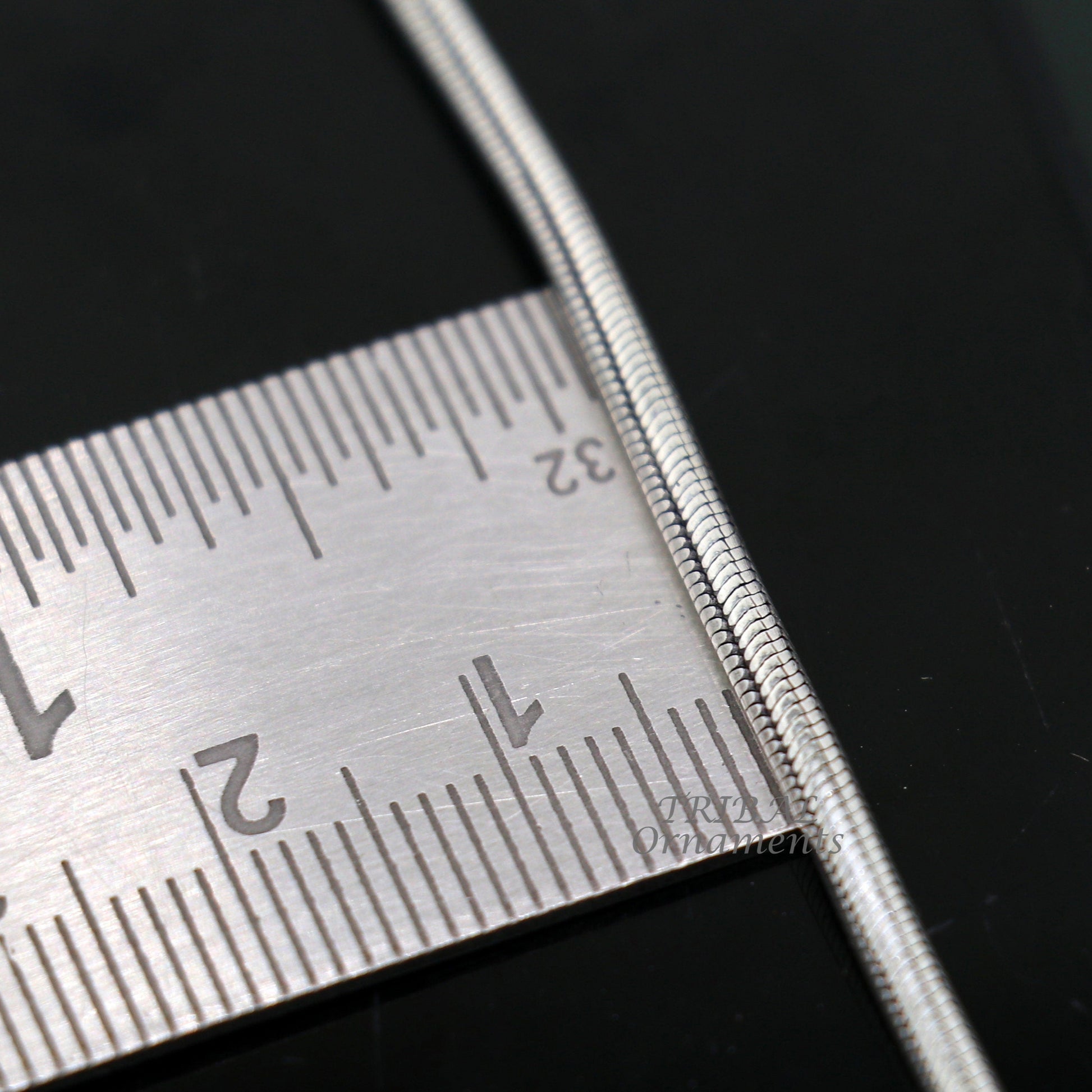 2mm 925 sterling silver handmade amazing snake chain flexible unisex bracelet vintage style jewelry from Rajasthan india sbr414 - TRIBAL ORNAMENTS