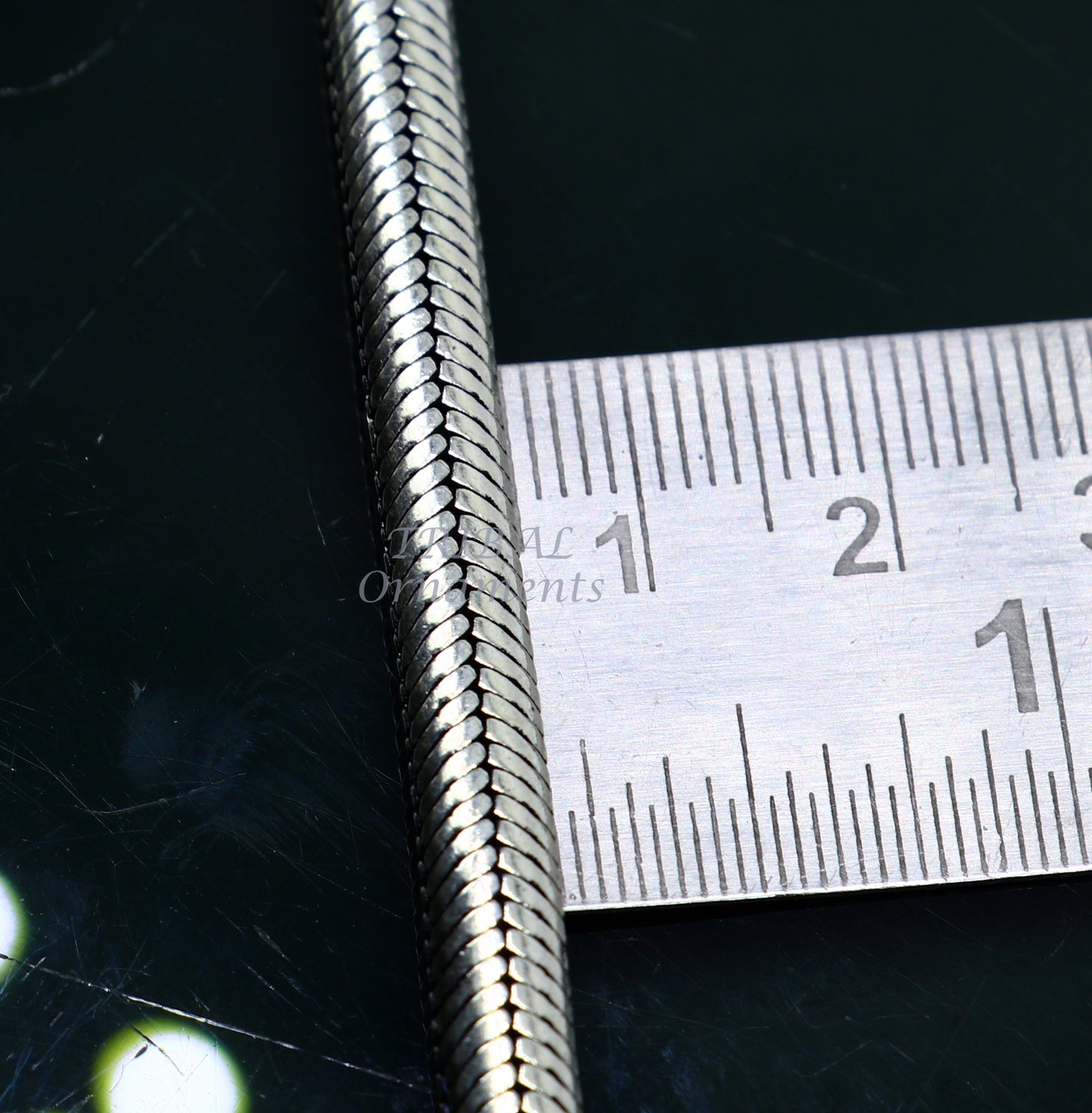 5mm 925 sterling silver handmade snake chain bracelet D shape Customized bracelet half round snake chain bracelet unisex sbr378 - TRIBAL ORNAMENTS