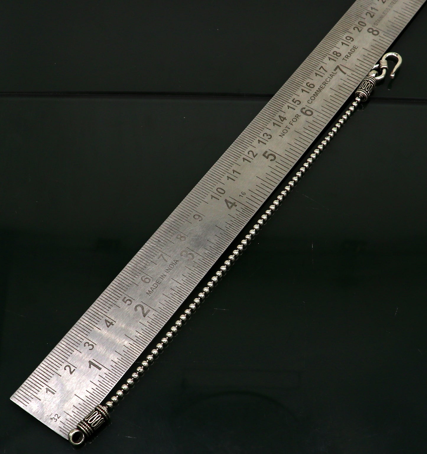 925 sterling silver customized design beaded bracelet, excellent girl's bracelet best gifting jewelry stylish unique jewelry nsbr254 - TRIBAL ORNAMENTS