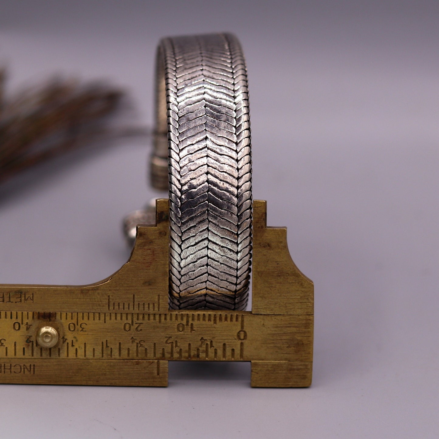 9 inches 925 sterling silver handmade gorgeous antique design bracelet unisex amazing jewelry best personalized gifting jewelry sbr58 - TRIBAL ORNAMENTS