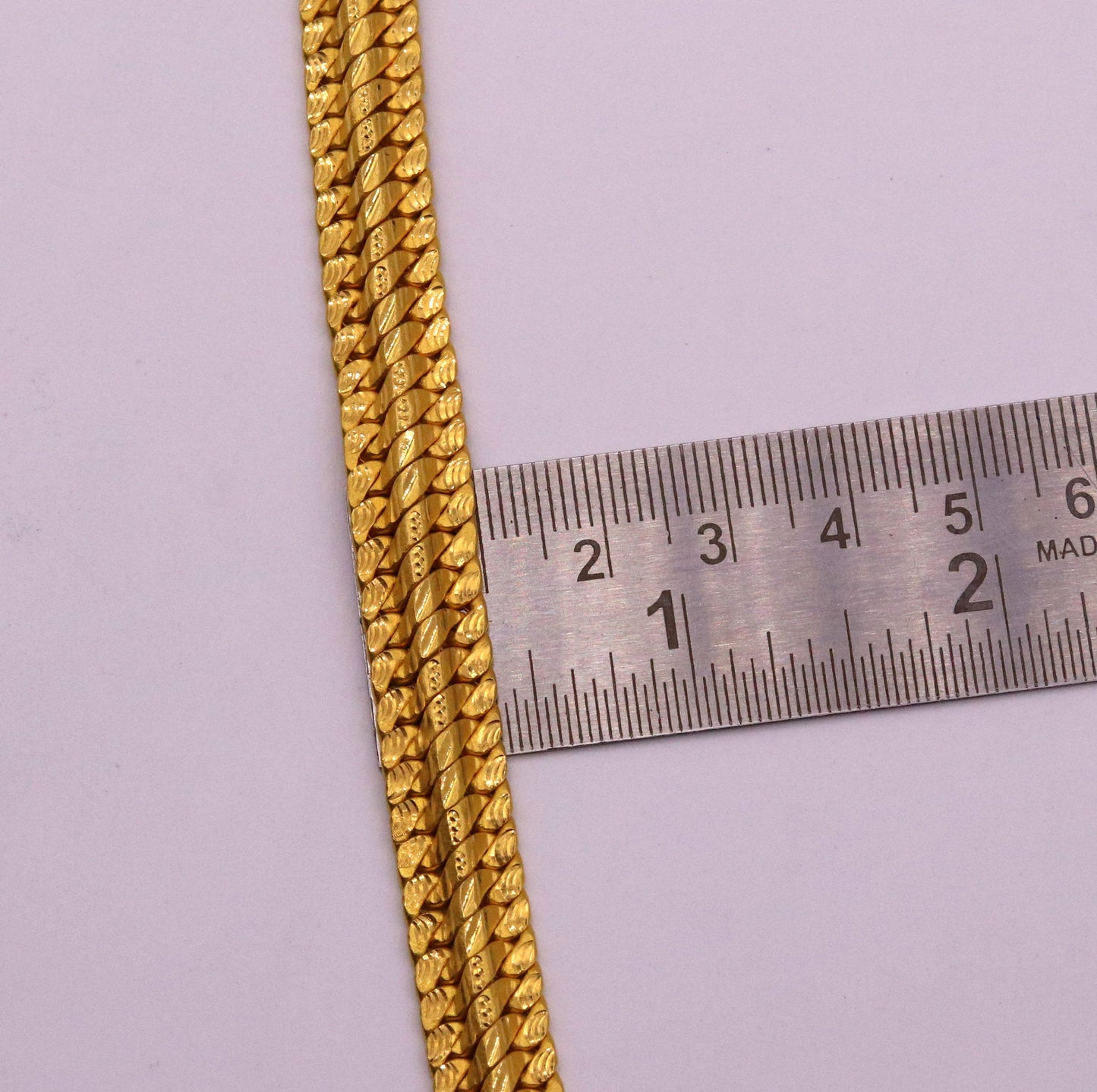 Top class vintage design 22kt yellow gold handmade gope chain bracelet certified bracelet unisex jewelry from Rajasthan India - TRIBAL ORNAMENTS