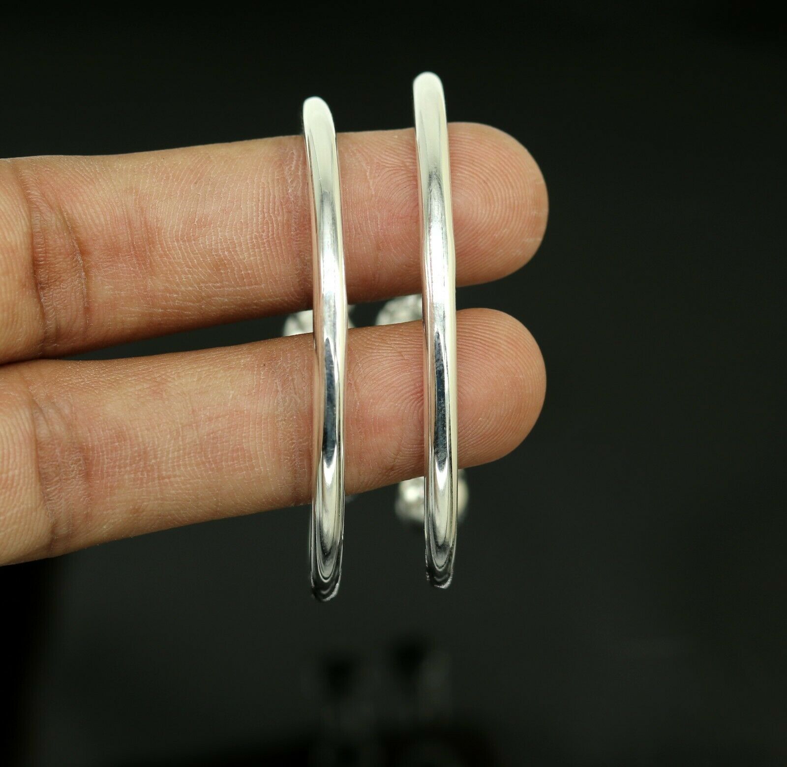 925 sterling silver adjustable charm bangle bracelet kada unisex kids baby bbk22 - TRIBAL ORNAMENTS