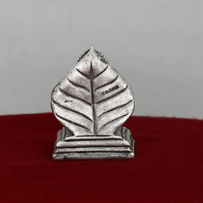 1.4"" Small solid 925 Sterling silver Lord pan ganesha, Pooja Articles, Silver Idols Ganesha statue sculpture Diwali puja figurine art677 - TRIBAL ORNAMENTS
