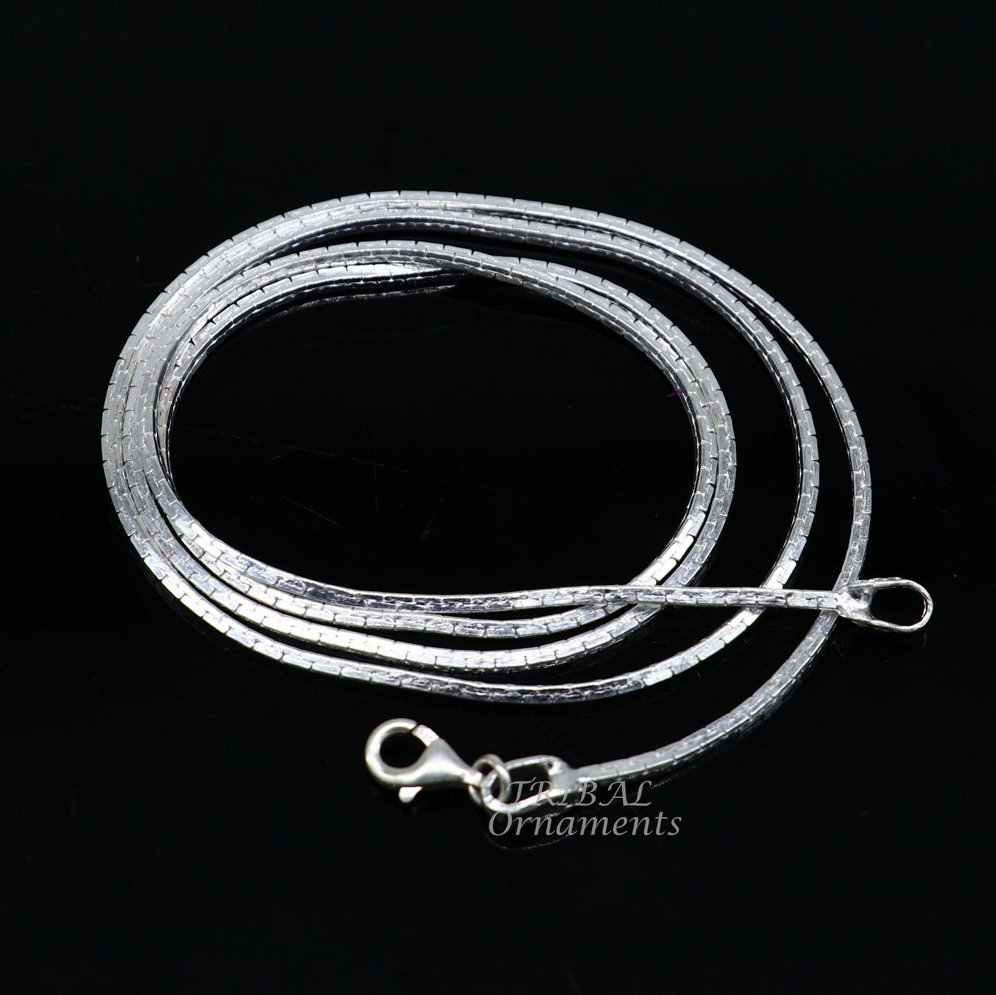 23.5 inches long Vintage design handmade solid chain, fabulous customized tribal belly dance jewelry from india nch170 - TRIBAL ORNAMENTS