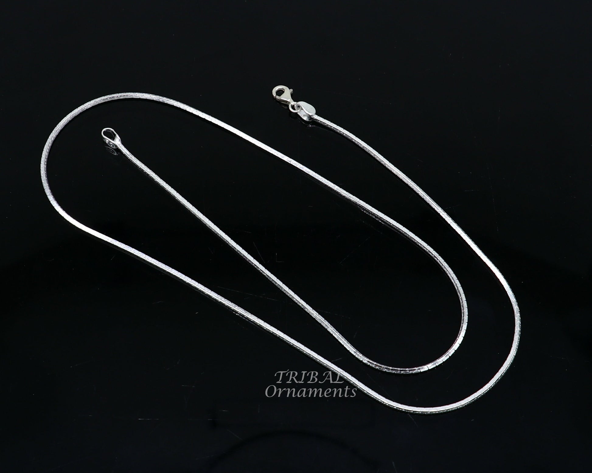 23.5 inches long Vintage design handmade solid chain, fabulous customized tribal belly dance jewelry from india nch170 - TRIBAL ORNAMENTS