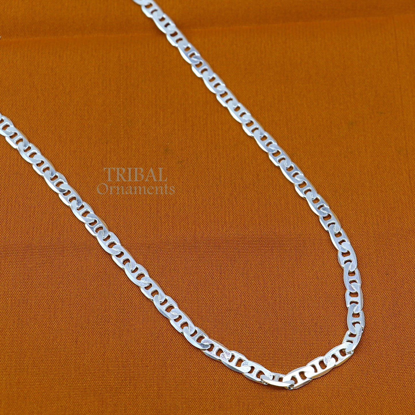 4.5mm 20" 925 sterling silver 925 sterling silver durable, versatile and trendy chain necklace for both men's and girls delicate chain ch221 - TRIBAL ORNAMENTS