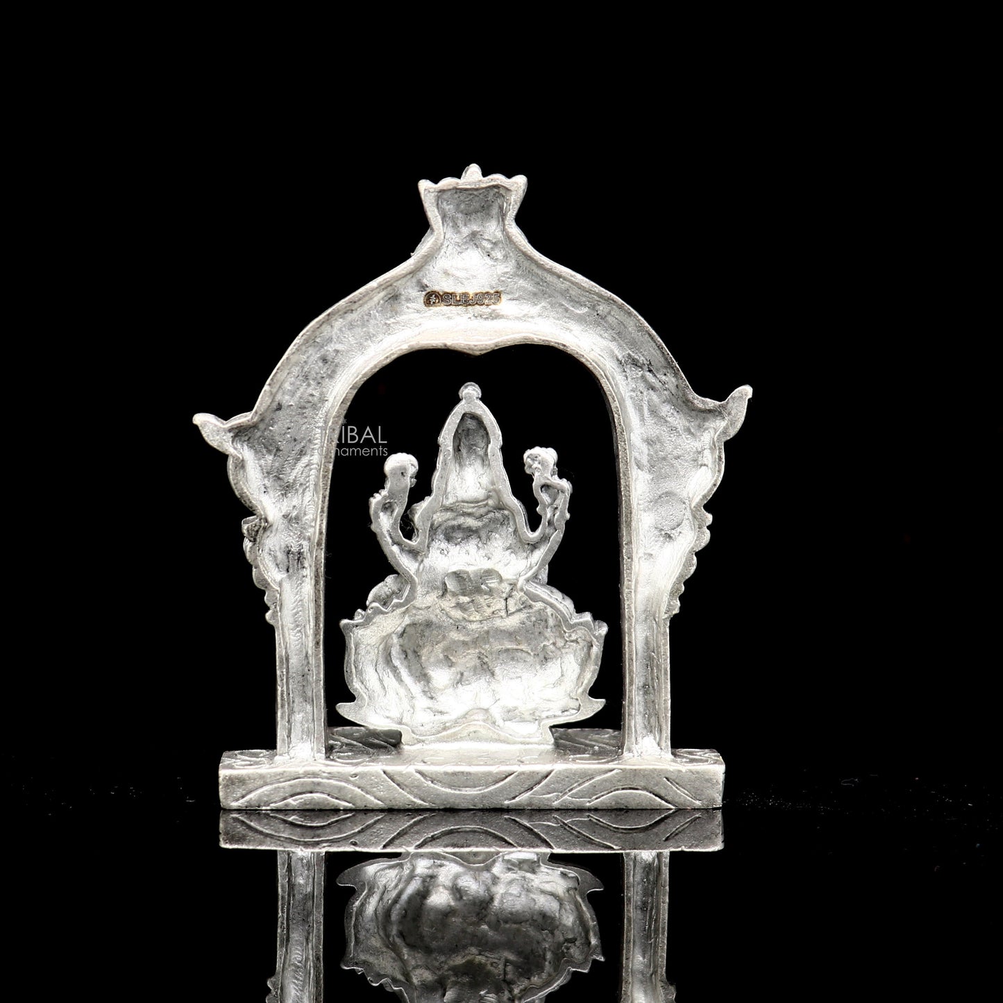 5.3CM  Goddess Lakshmi Divine statue figurine for puja,best way for Diwali festival puja or worshipping for wealth and prosperity art738 - TRIBAL ORNAMENTS